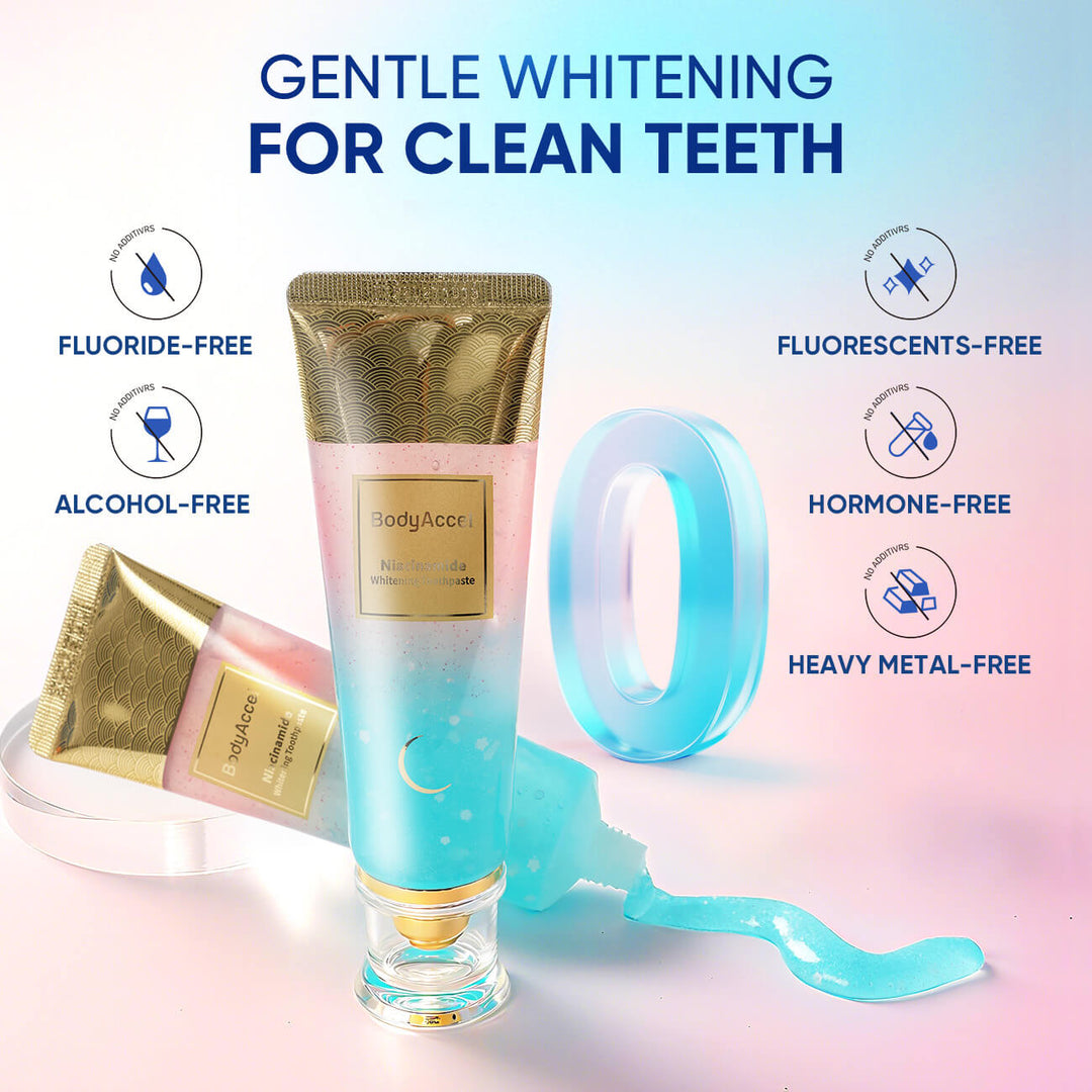 Azalaté x BodyAccel Niacinamide Whitening Toothpaste